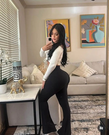 Leggin Levanta Pompa Tela Colombiana Peto Alto Tipo Sol Leon