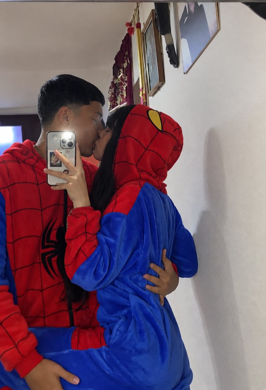 Pijamas Mamelucos Pijama Spiderman Kigurumi Adulto