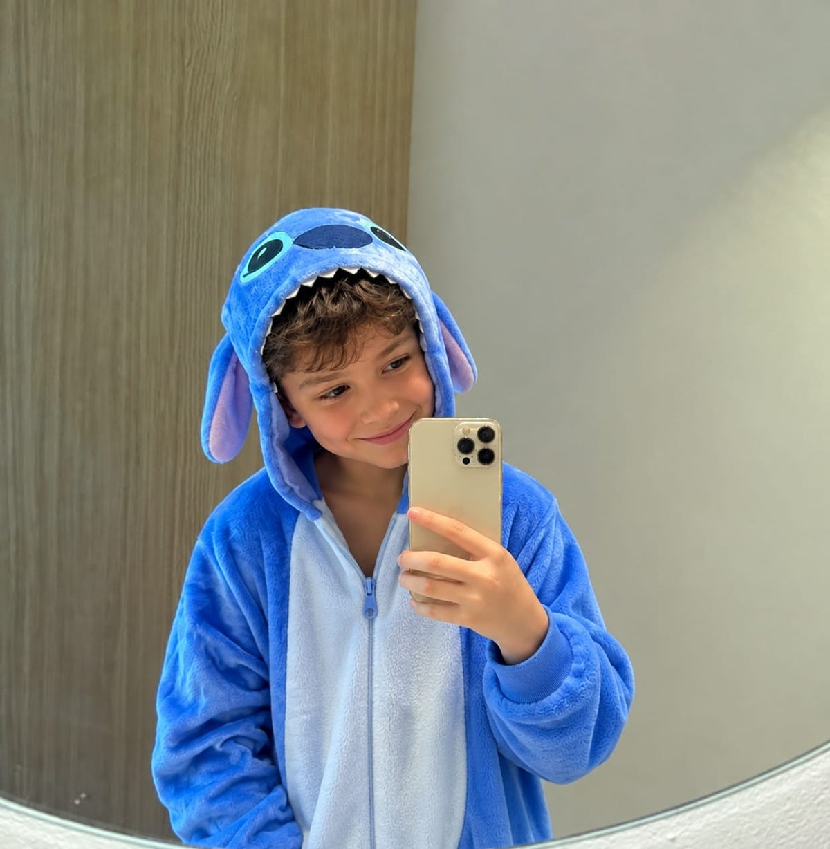 Pijama Mameluco Disfraz Cosplay Stitch Mamelucos Niño Niña
