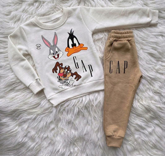 Conjunto de Pants niño casual de felpa